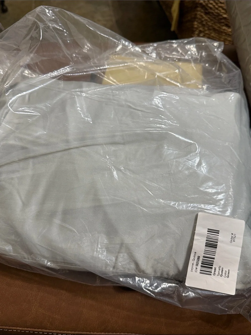 NWOT Quince Mist Bamboo Duvet Cover - Retails $104